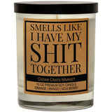 USA Made Kraft Label Snarky Candle - 10 OZ