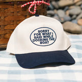 Docking The Boat Trucker Hat