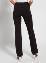 Ponte Baby Bootcut Pants Black