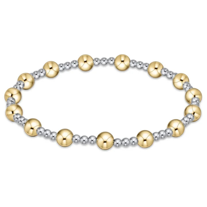 Classic Sincerity Pattern 5mm Bead Bracelet