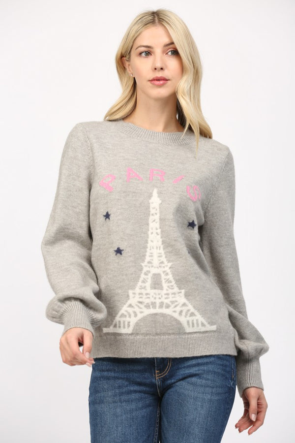 Paris Crew Neck Sweater