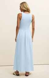 Charlotte Midi Dress Blue Light