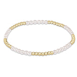Classic Blissful Pattern 2.5mm Bead Bracelet