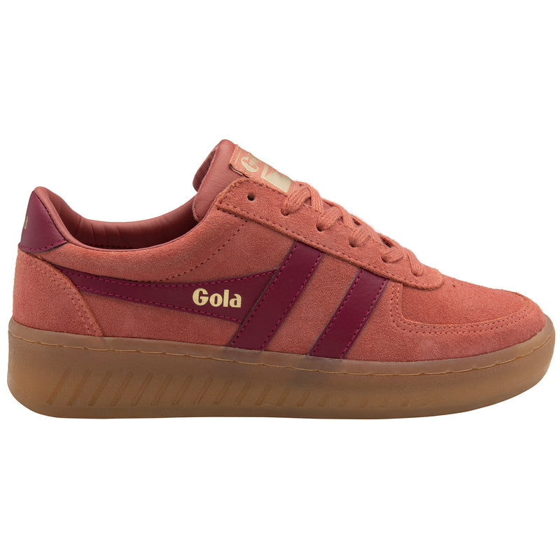 Grandslam Suede Sneakers Clay, Cerise + Gum