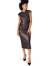 Chiara Dress Fossil Brown