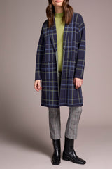 Pocket Front Coatigan Sapphire