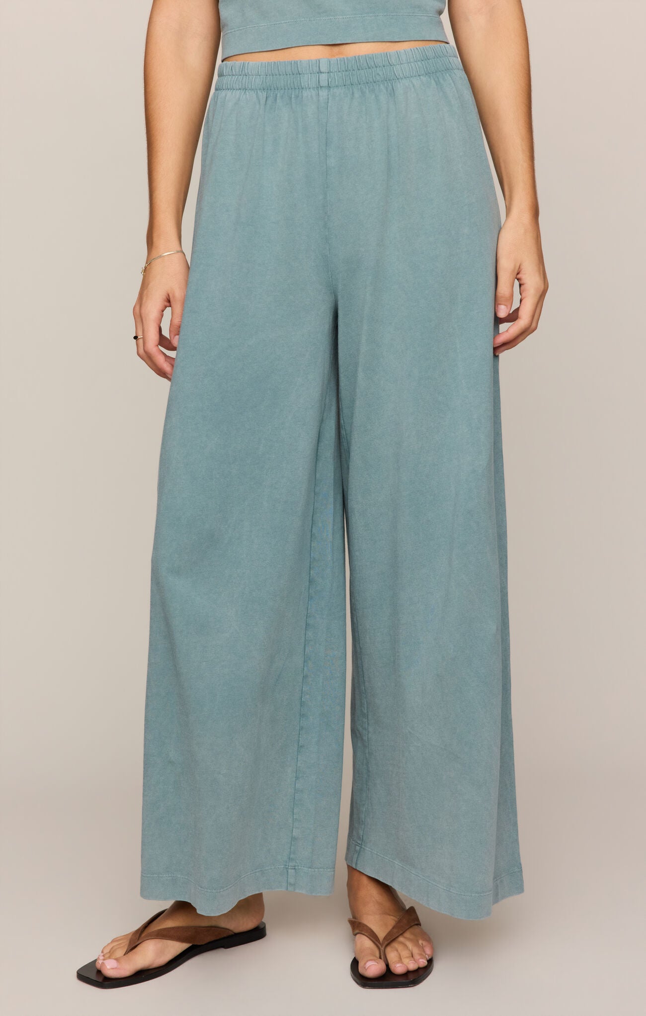 Scout Jersey Flare Pants Alpine Coast
