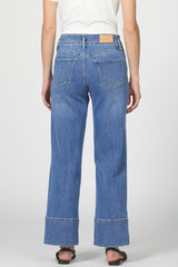 Holly High Rise Clean Hem Jeans Bloomtone