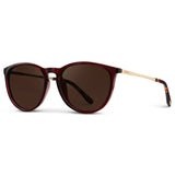 Drew Sunglasses Crystal Cherry Red | Dark Brown