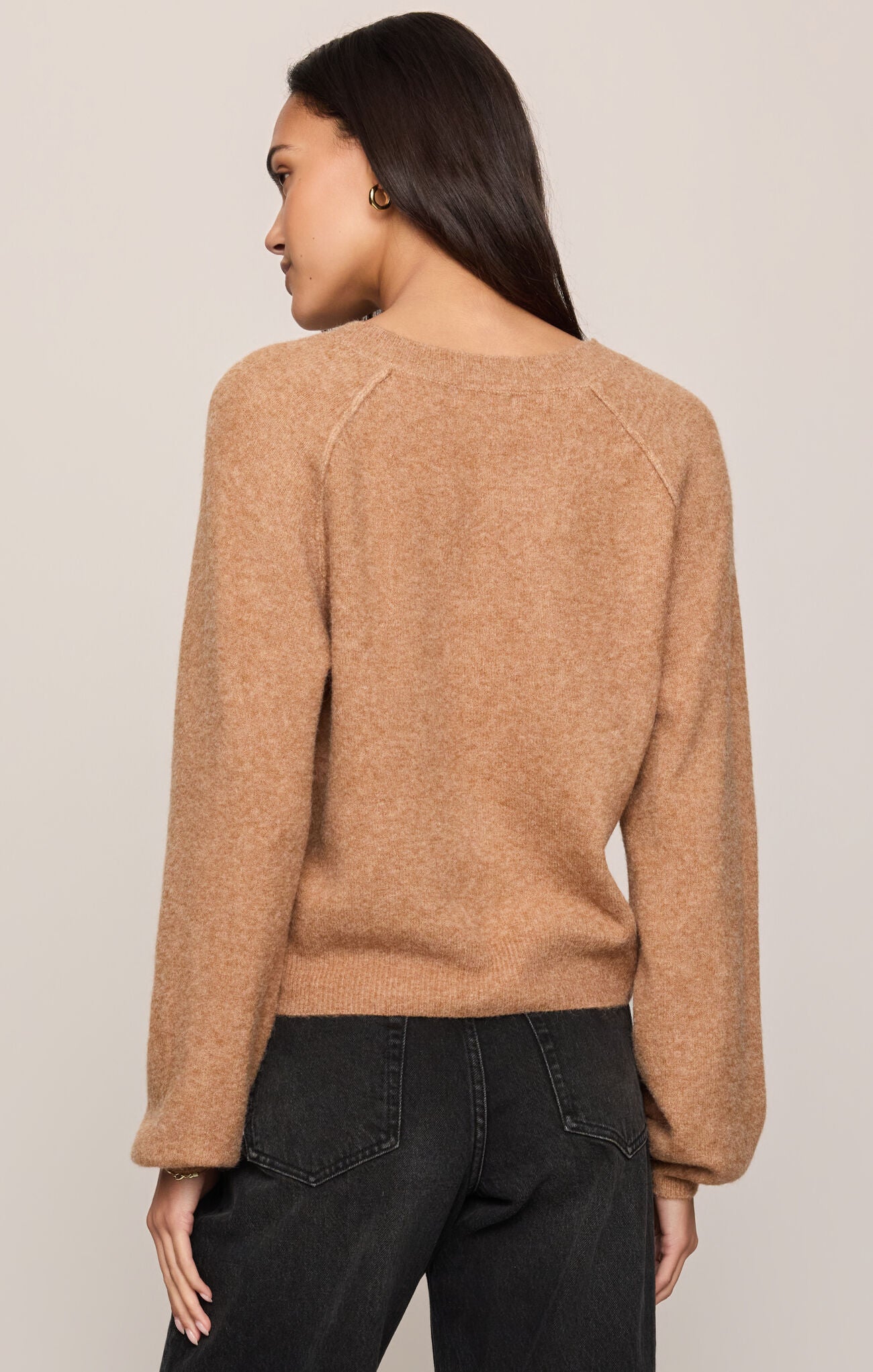 Westmont Henley Sweater Golden Caramel