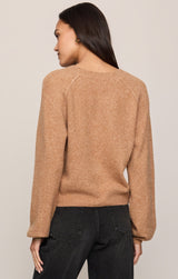 Westmont Henley Sweater Golden Caramel