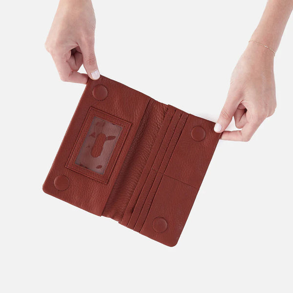 Lumen Stitched Continental Wallet