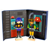 Superheroes Magnetic Costume Builder