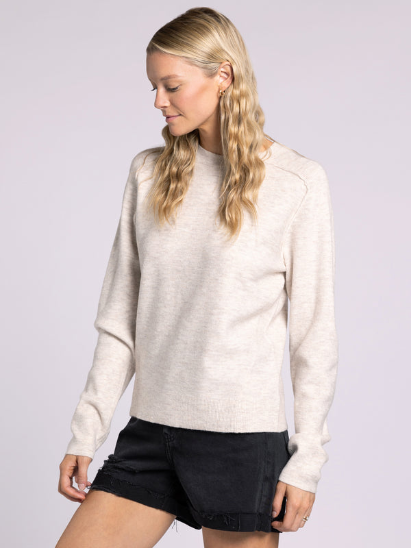 Barrett Sweater Heather Parchment