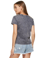 Kittenish Let's Ride Tee Charcoal