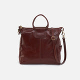 Shelia Polished Leather Large Satchel