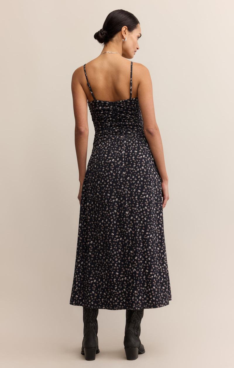 Georgina Dellah Ditsy Dress Black