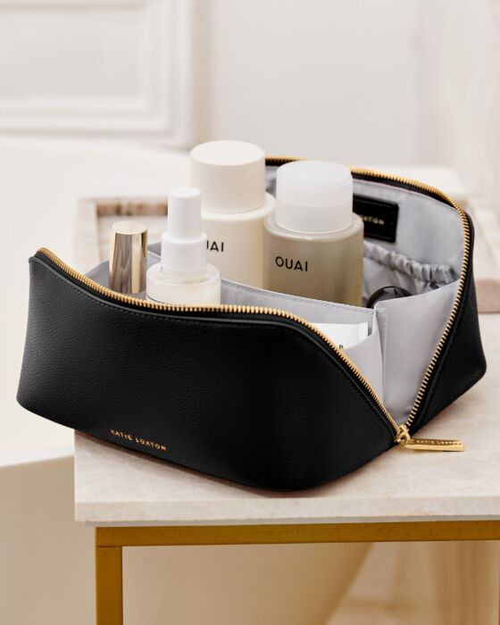 Medium Make Up Bag Black