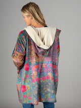 Blanket Kimono Vintage Rose Patchwork