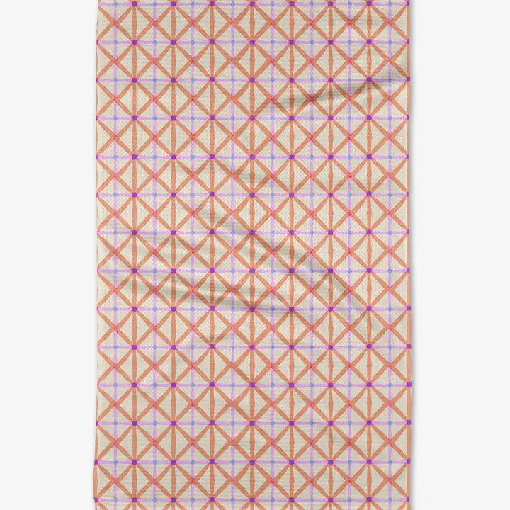 Geometry Tea Towel Anew