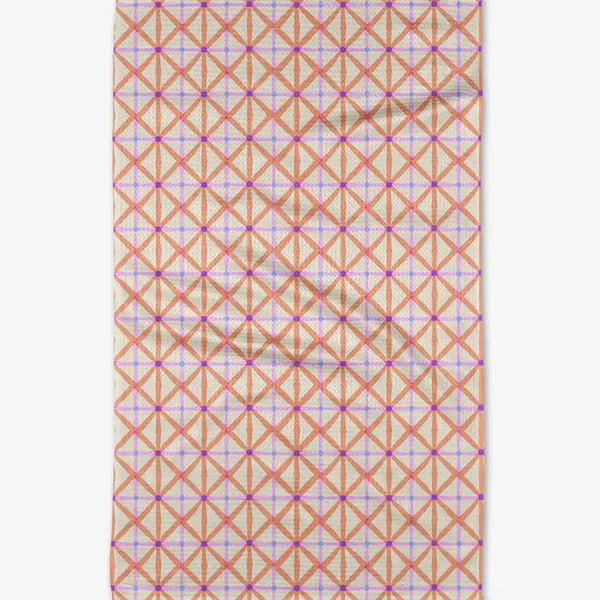 Geometry Tea Towel Anew