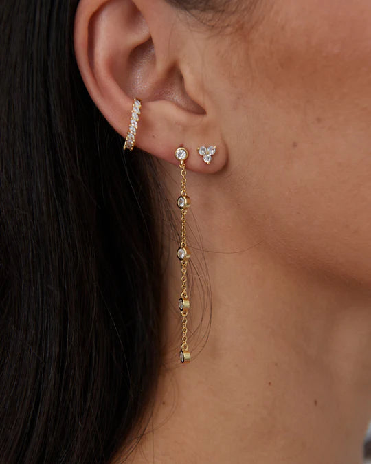 Kira Studs Clear Earrings