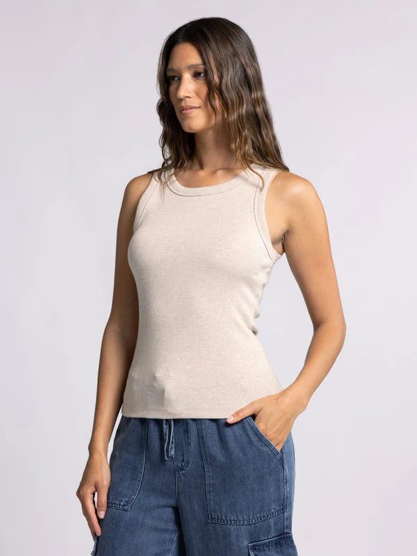 Edlin Layering Tank Cappuccino Heather