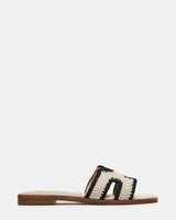 Hadyn Crochet Sandals Cream Multi
