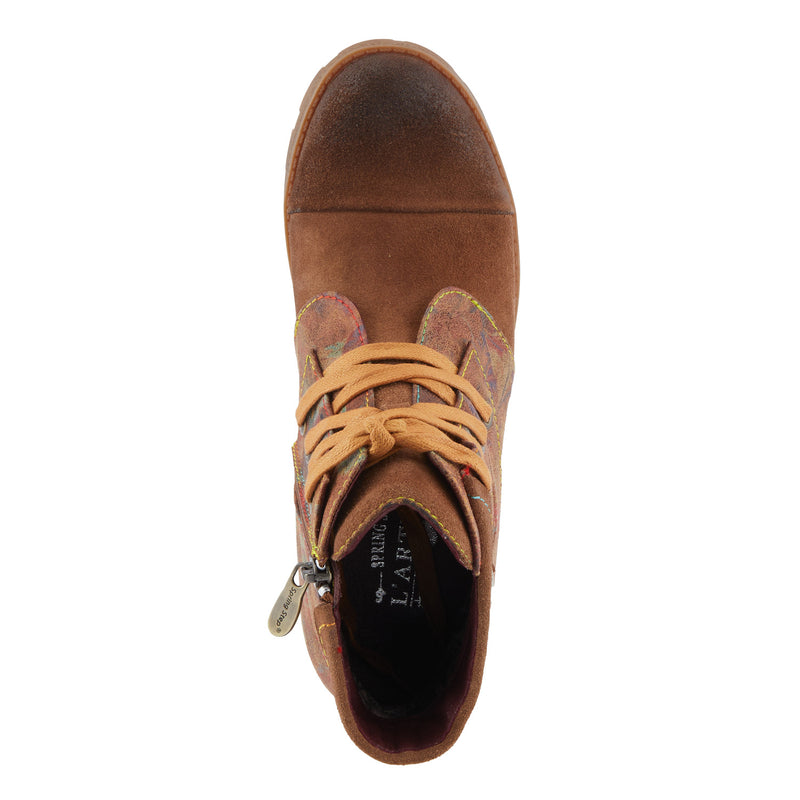 Serna Boots Tan Suede