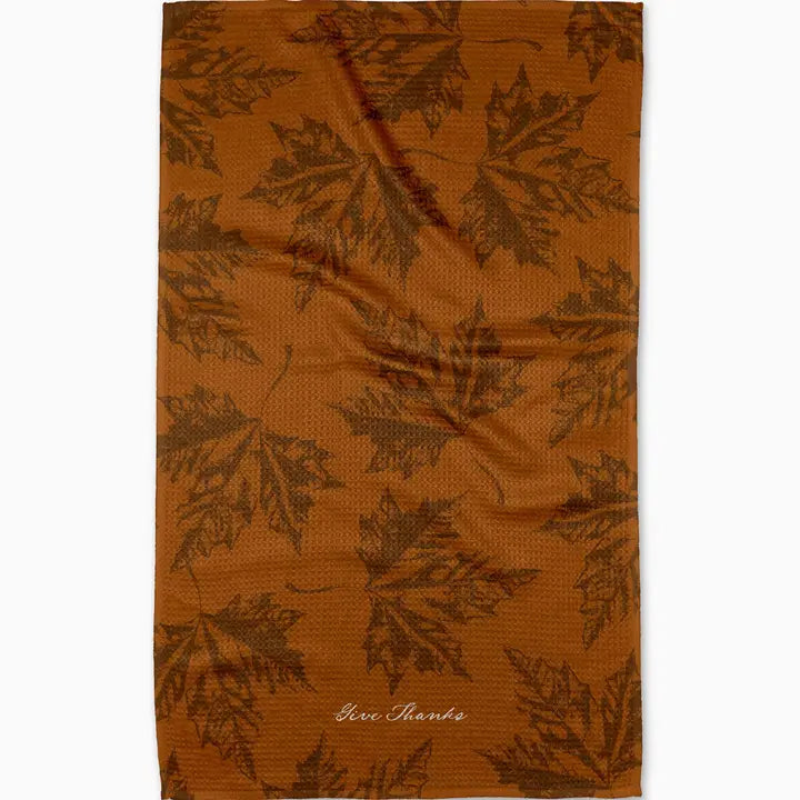 Geometry Tea Towel Gratitude