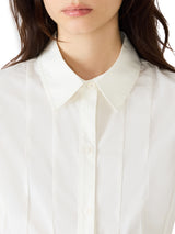 Porter Peplum Top White
