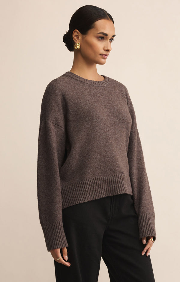 Cirrus Cozy Sweater Burnt Ash Heather