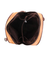 Capture Crossbody Tan Teak Rustic