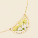 Pressed Flower Necklace