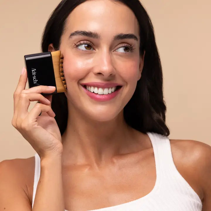Lymphatic Contour Face Brush - Black
