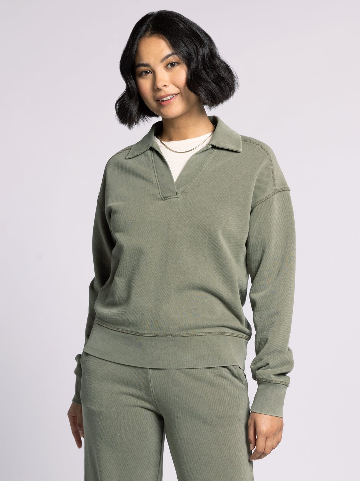 Ariel Top Dusty Olive