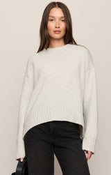 Eastwell Pullover Sweater Feather Grey