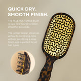 Teleties Hair Brush Tortoise Vented
