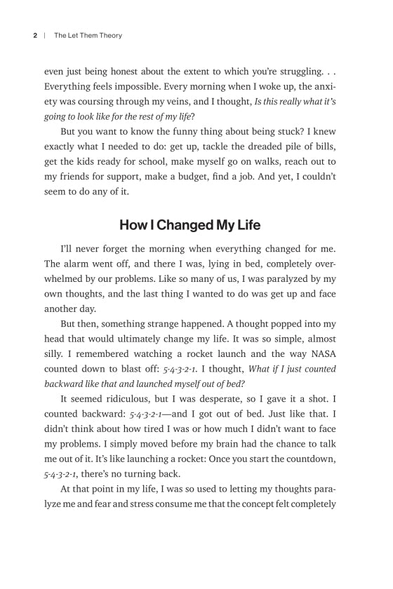 The Let Them Theory Book