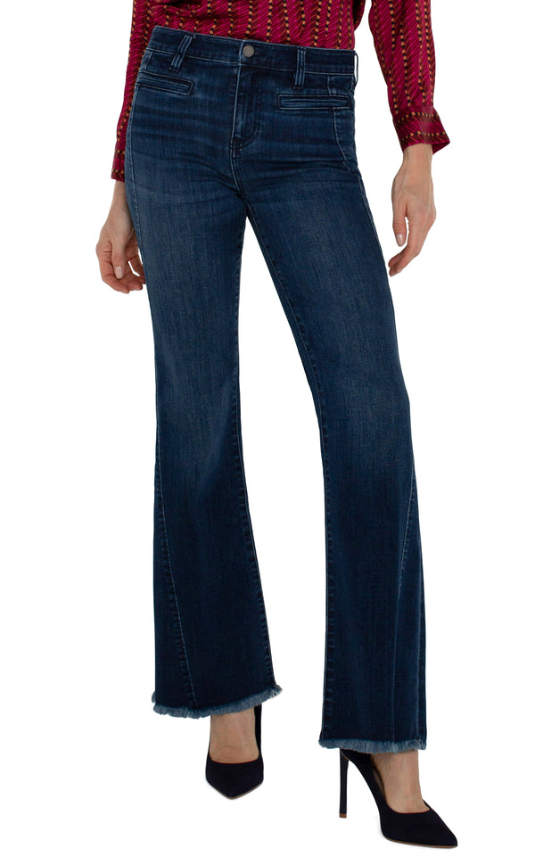 Hannah Welt Pocket Front Seam Jeans Mount Dora