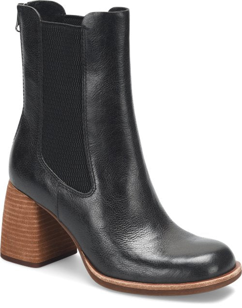Arline Heeled Boots Black