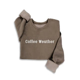 Coffee Weather Mineral Sweatshirt Brown