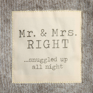 Mr. + Mrs. Foot Pocket Blanket