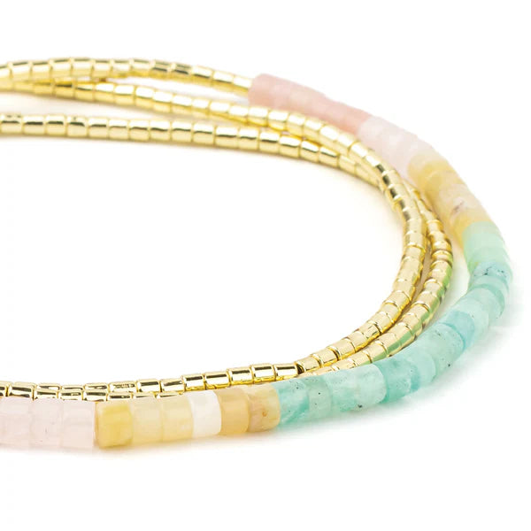 Ombre Stone Wrap Daybreak | Gold