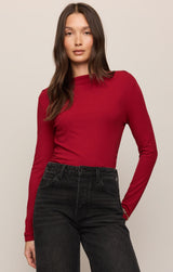 Nolita Nights Top Red Dahlia