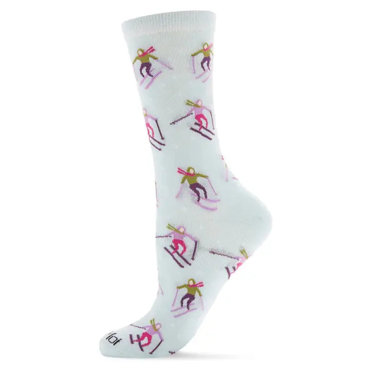 Skiing Paradise Crew Socks