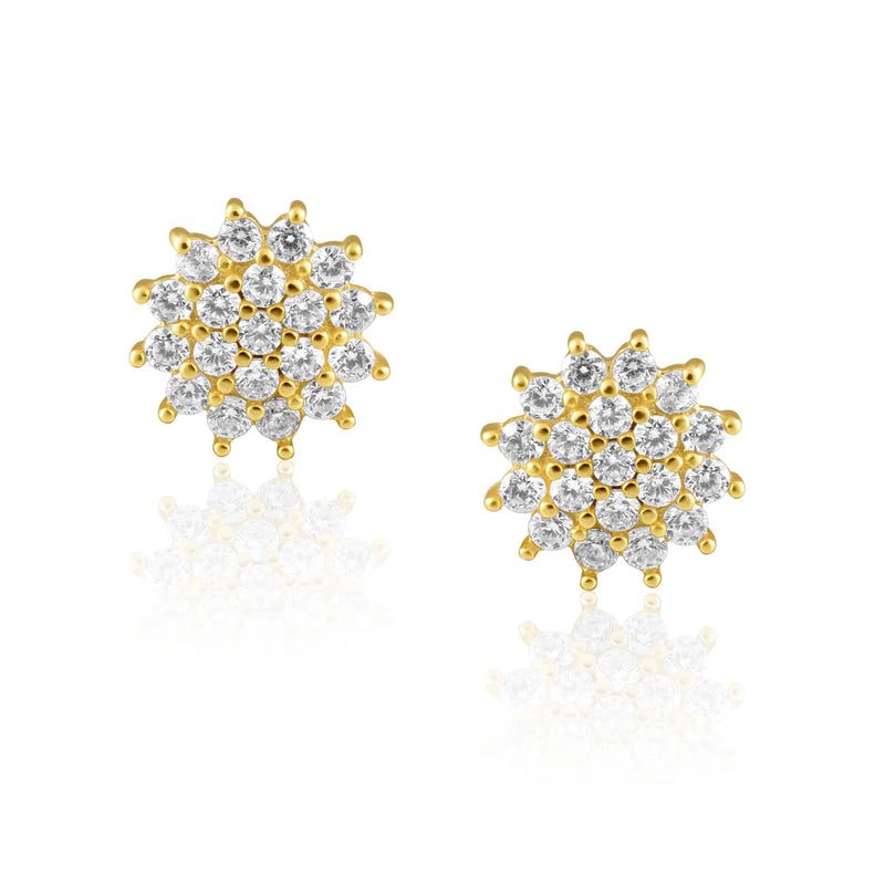 Flora Studs - Gold
