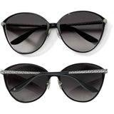 Ferrara Gatta Sunglasses - Black + Silver