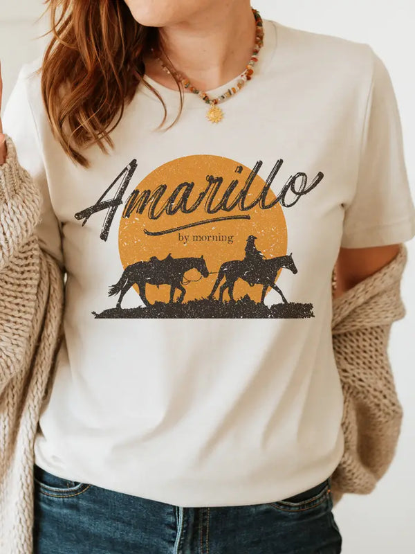 Amarillo By Morning Tee Cream