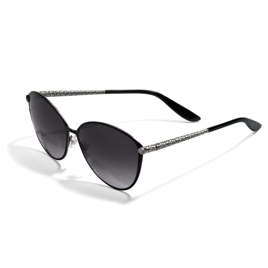 Ferrara Gatta Sunglasses - Black + Silver